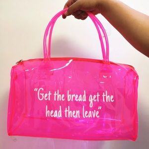 Pink spendanight bag